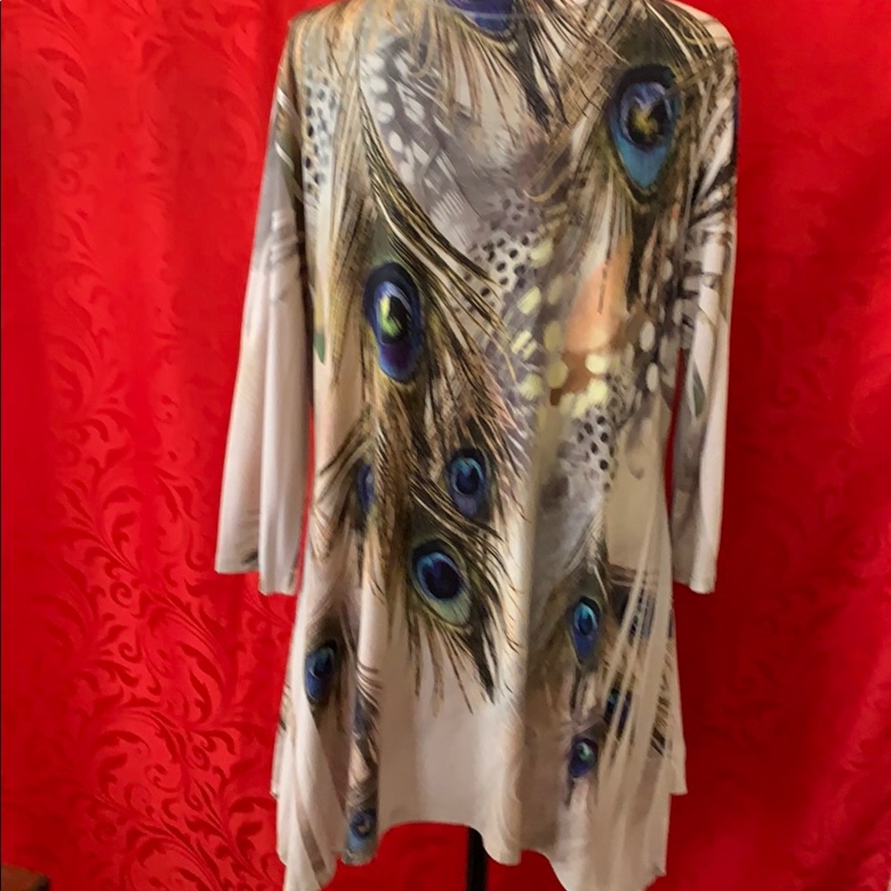 Beautiful peacock design top